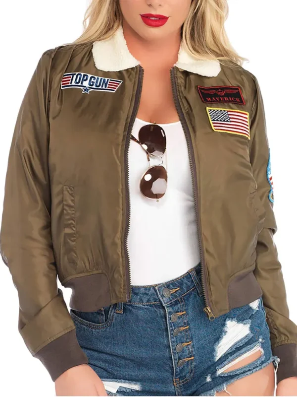 Top Gun Philadelphia Eagles Cheerleaders Jacket