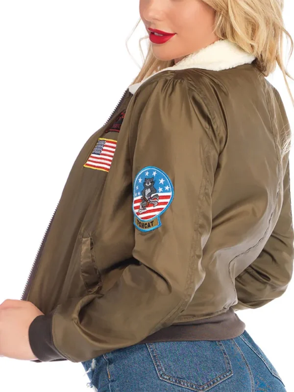 Top Gun Philadelphia Eagles Cheerleaders Jacket