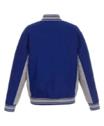 Toronto Blue Jays Accent Varsity Royal Wool Jacket