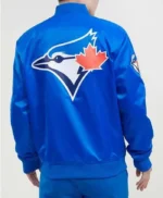 Toronto Blue Jays Big Logo Royal Satin Jacket