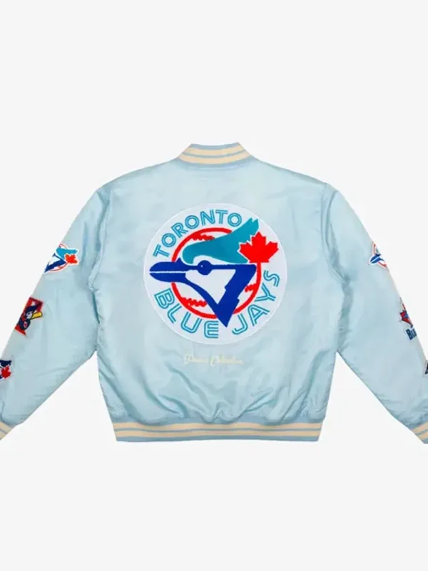 Toronto Blue Jays Light Blue Varsity Jacket