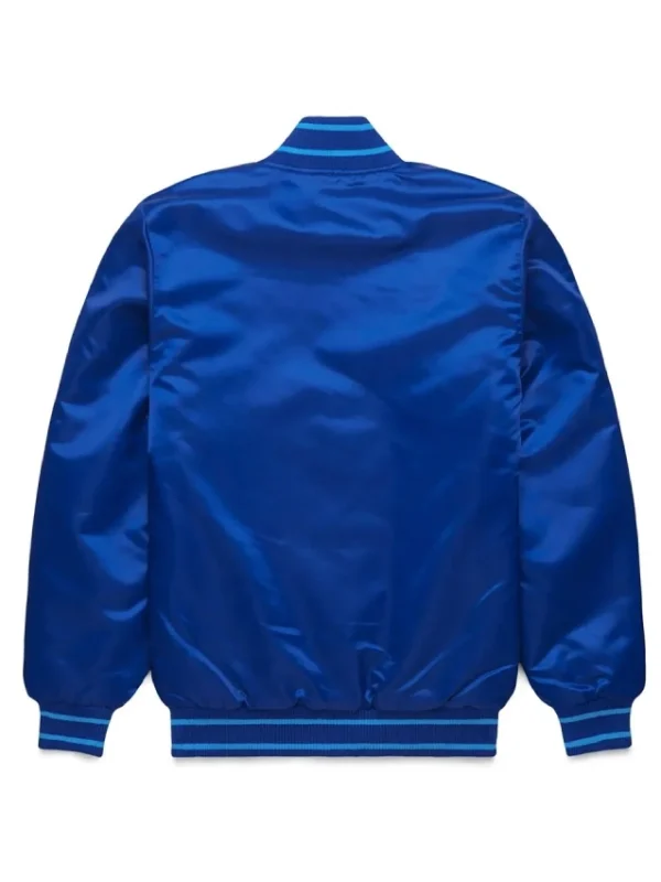 Classic Toronto Blue Jays Royal Varsity Satin Jacket