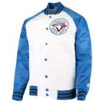 Toronto Blue Jays Clean Up Hitter White and Blue Jacket