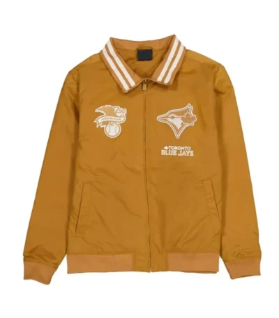 Toronto Blue Jays Logo Select Light Bronze Jacket