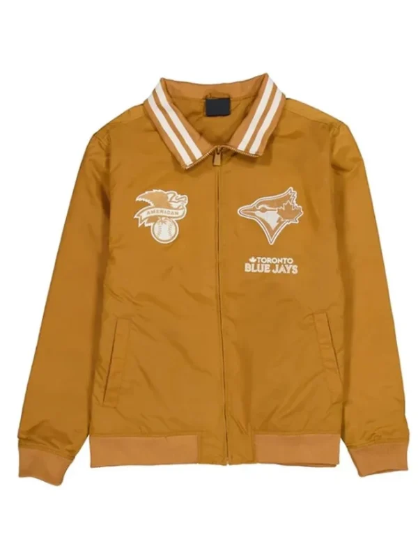 Toronto Blue Jays Logo Select Light Bronze Jacket