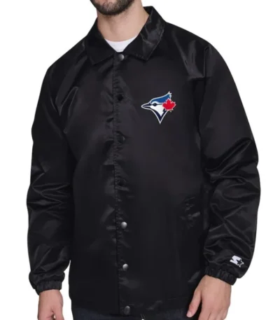 Toronto Blue Jays Retro Logo Coaches Jacket