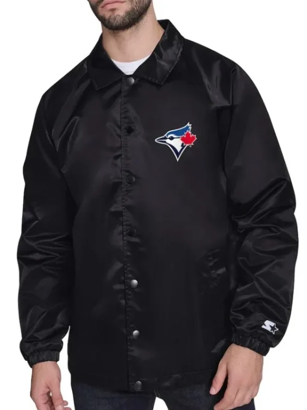 Toronto Blue Jays Retro Logo Coaches Jacket