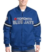 Toronto Blue Jays Scout Varsity Satin Jacket