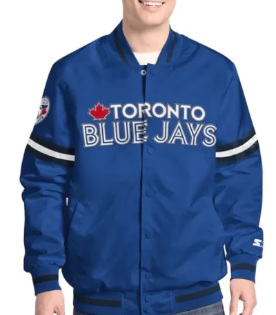 Toronto Blue Jays Scout Varsity Satin Jacket