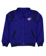 Toronto Blue Jays Sport Night Teddy Varsity Jacket
