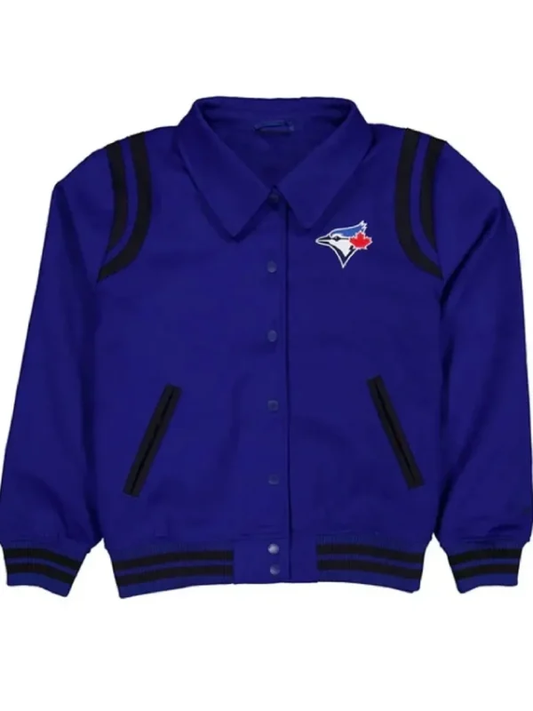 Toronto Blue Jays Sport Night Teddy Varsity Jacket