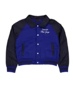 Toronto Blue Jays Throwback Blue and Black Jacket