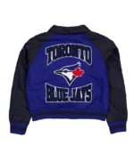 Toronto Blue Jays Throwback Blue and Black Jacket
