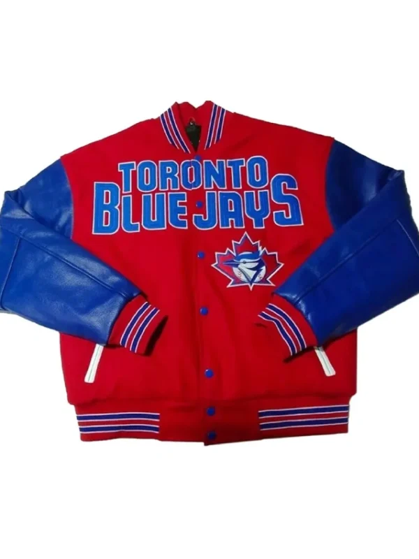 Toronto Blue Jays Varsity Red and Blue Jacket