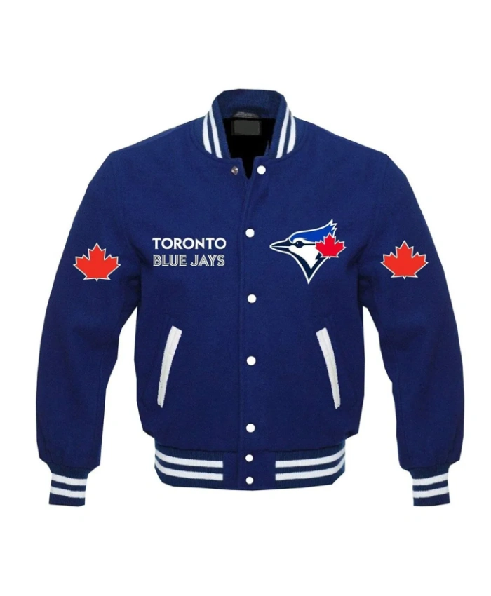 Toronto Blue Jays Varsity Royal Wool Jacket Toronto Blue Jays Varsity Royal Wool Jacket
