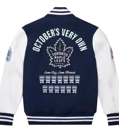 Toronto Maple Leafs OVO Varsity Jacket