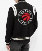 Toronto Raptors Black Teddy Wool Jacket
