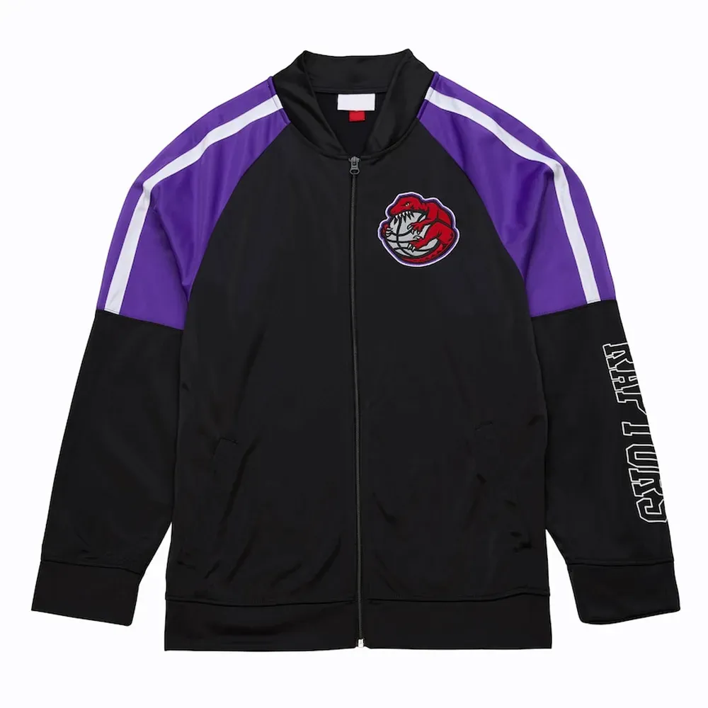 Toronto Raptors Color Blocked Full-Zip Track Jacket Toronto Raptors Color Blocked Full-Zip Track Jacket