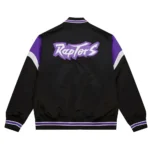 Toronto Raptors Eastern Heavyweight Black Satin Jacket