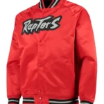 Toronto Raptors Hardwood Classics Red Full-Snap Jacket