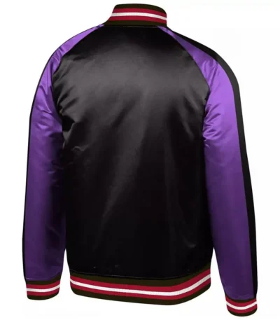 Toronto Raptors Hardwood Purple and Black Full-Snap Jacket