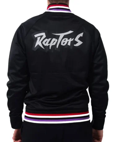 Toronto Raptors NBA Top Prospect Satin Black Jacket