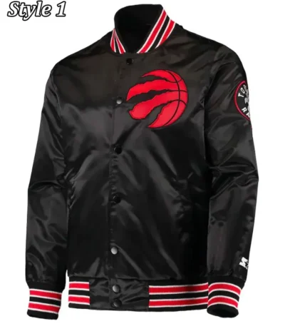 Toronto Raptors Starter Black Jacket