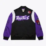 Toronto Raptors Team Origins Black Satin Jacket