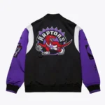 Toronto Raptors Team Origins Black Satin Jacket
