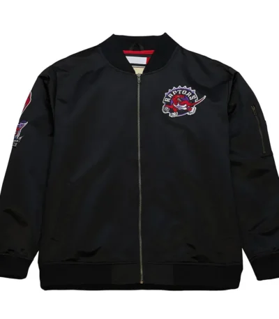 Toronto Raptors Vintage Logo Lightweight Satin Jacket