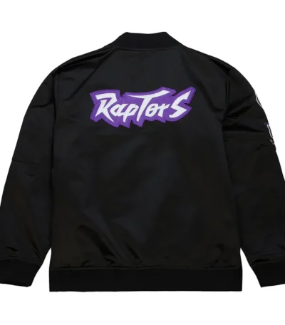 Toronto Raptors Vintage Logo Lightweight Satin Jacket
