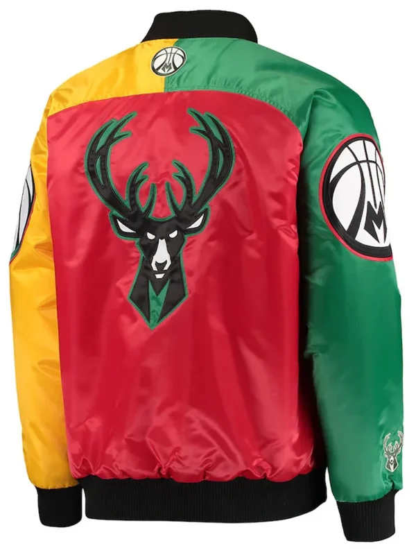 Ty Mopkins Milwaukee Bucks Satin Jacket