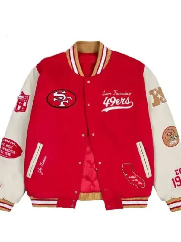 Tyler, The Creator San Francisco 49ers Varsity Jacket