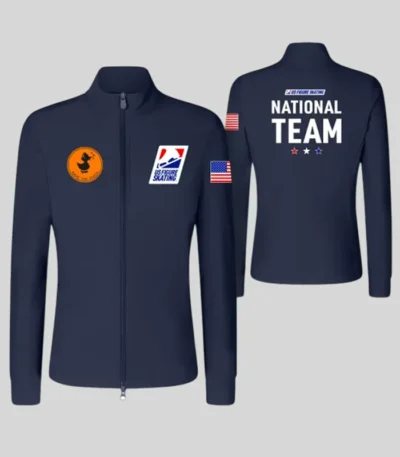U.S. Figure Skating Olympic Navy Jacket