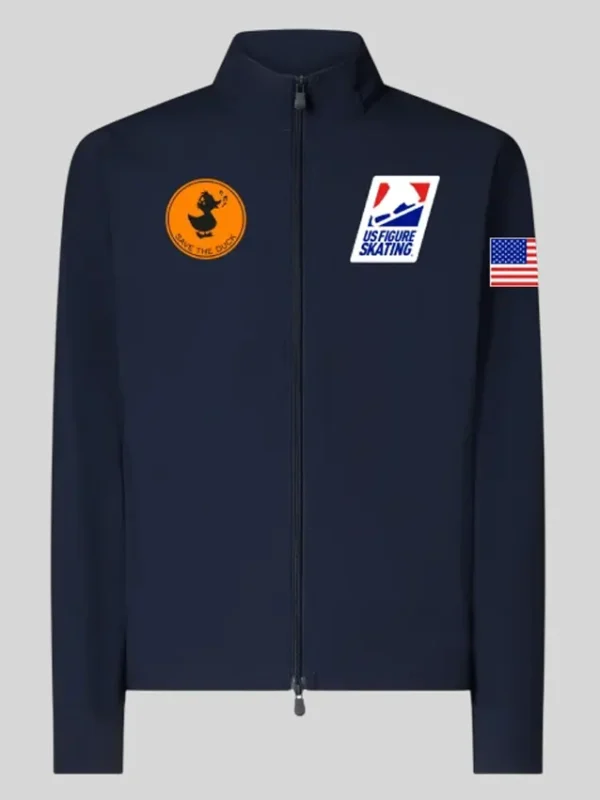 U.S. Figure Skating Olympic Navy Jacket