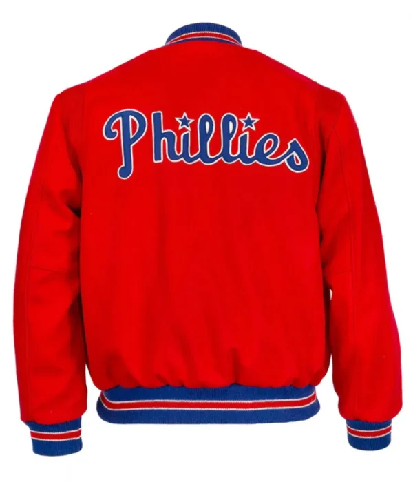 Varsity 1949 Philadelphia Phillies Red Wool Jacket