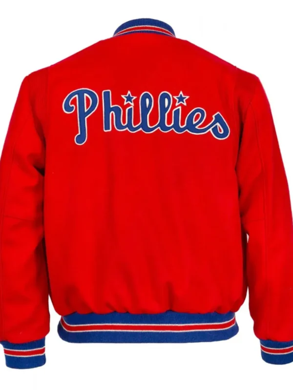 Varsity 1949 Philadelphia Phillies Red Wool Jacket