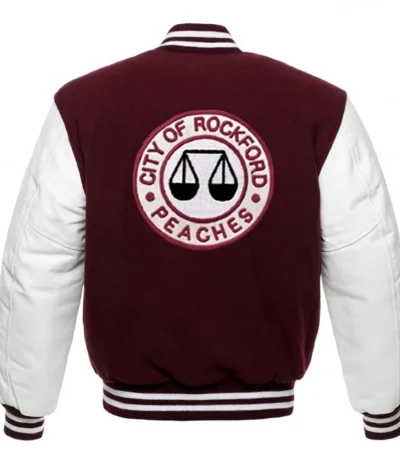 Varsity City of Rockford Peaches Jacket