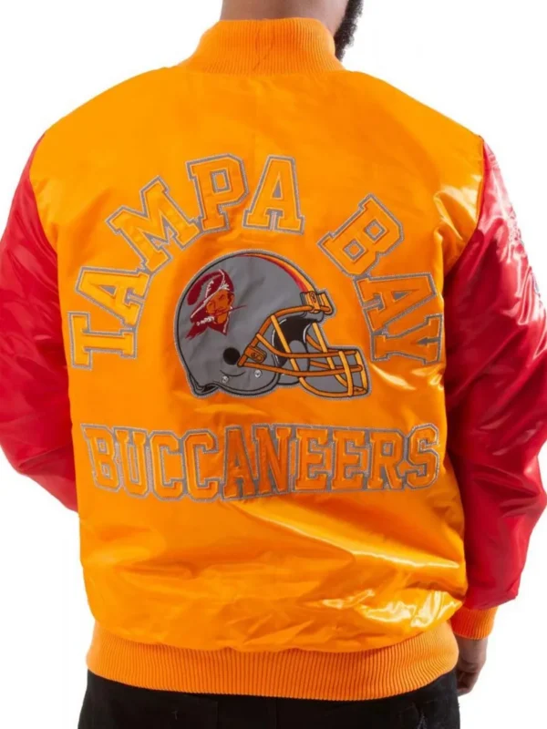 Varsity NFL Tampa Bay Buccaneers Satin Jacket