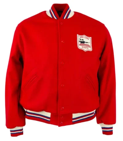 Varsity NY Giants 1961 Red Wool Jacket