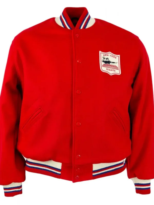 Varsity NY Giants 1961 Red Wool Jacket