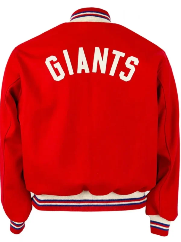 Varsity NY Giants 1961 Red Wool Jacket