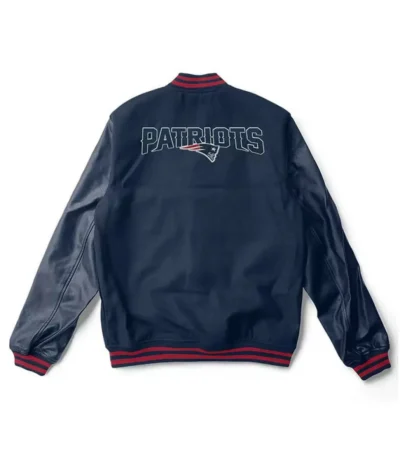 Varsity New England Patriots Navy Blue Jacket