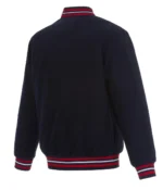 Varsity New Orleans Pelicans Navy Blue Wool Jacket