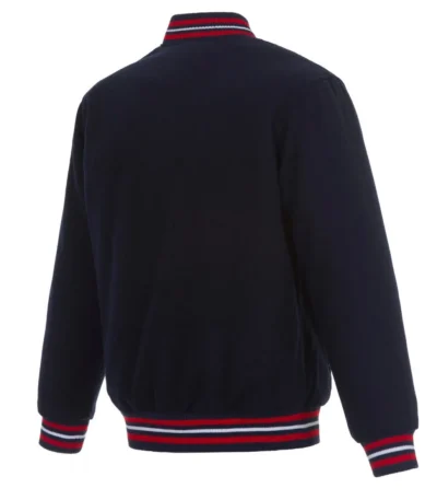 Varsity New Orleans Pelicans Navy Blue Wool Jacket