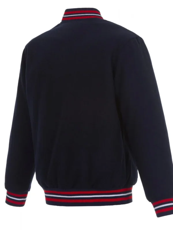 Varsity New Orleans Pelicans Navy Blue Wool Jacket