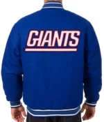 Varsity New York Giants Wool Royal Blue Jacket