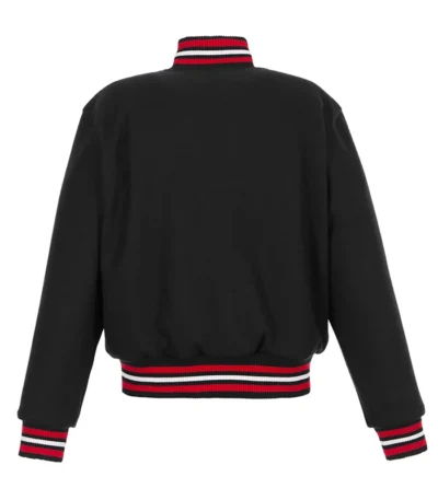 Varsity Ottawa Senators Black Wool Jacket