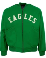 Varsity Philadelphia Eagles 1947 Green Wool Jacket