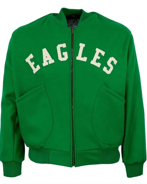 Varsity Philadelphia Eagles 1947 Green Wool Jacket Varsity Philadelphia Eagles 1947 Green Wool Jacket